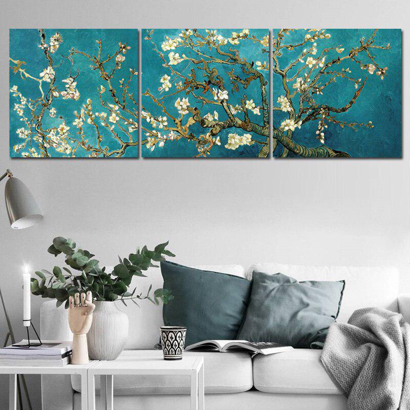 Van Gogh's Almond Blossom Famous Oil Painting Reproduction Canvas | Wall Art For Room Decoration